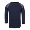 Tweed Patch Crew Neck Sweater