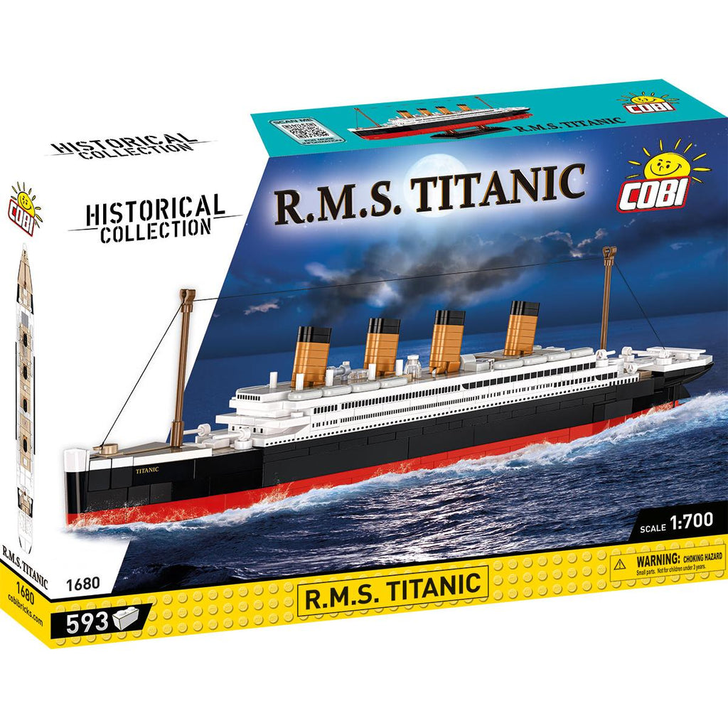 Titanic Brick Model Kit, 593pcs