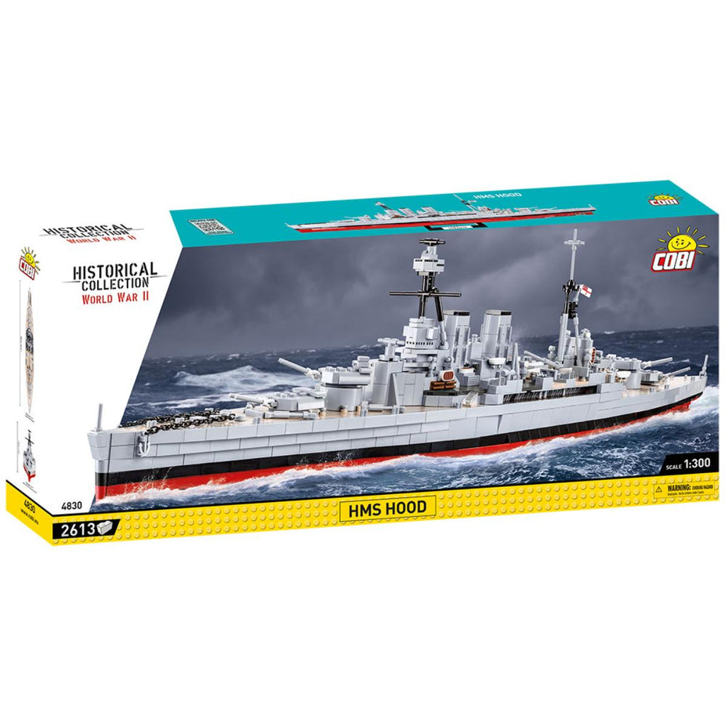 HMS Hood Brick Model Kit, 2,613pcs