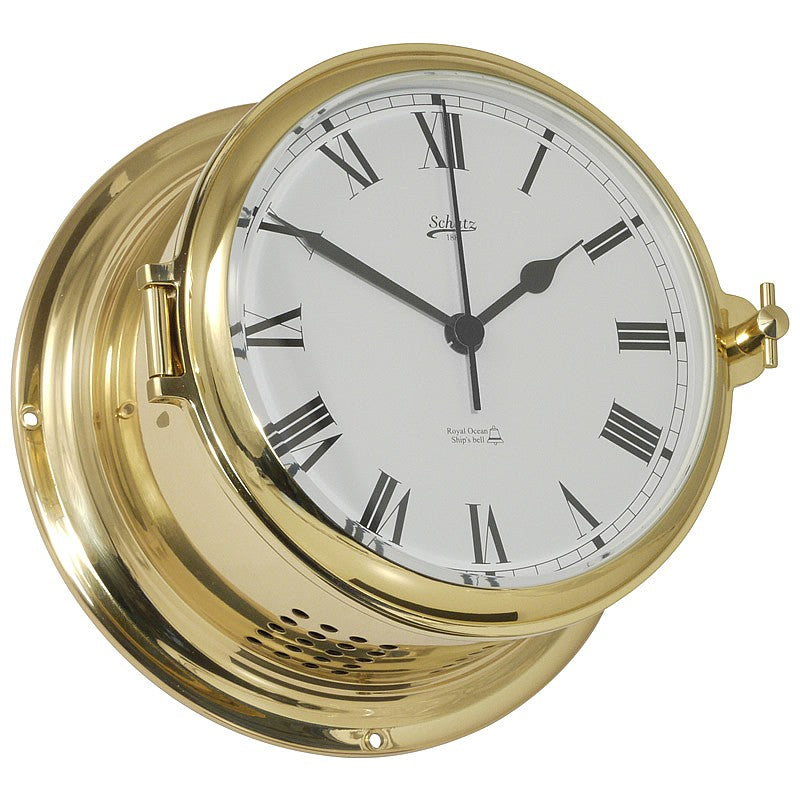 Schatz Royal Ocean Quartz Clock - from Nauticalia